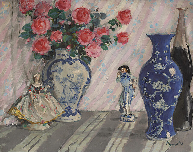 "Martwa natura z porcelaną"