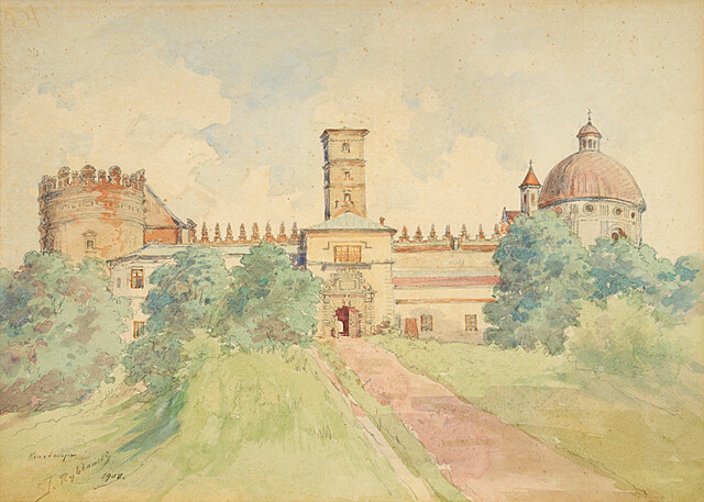 "Zamek w Krasiczynie" (1908)