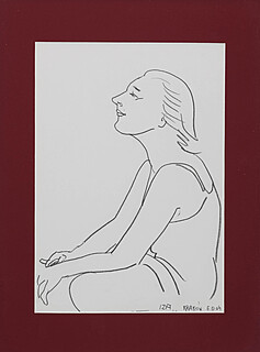 Portret Izy z profilu, 2004