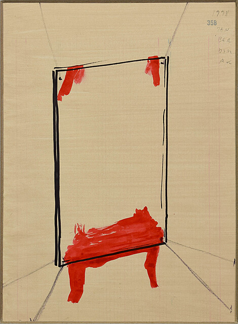 Szkic do serii: Powłoki, 1998