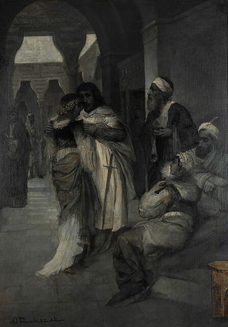 Sittah, Sułtan i Natan oraz Recha, około 1880-1886 r.