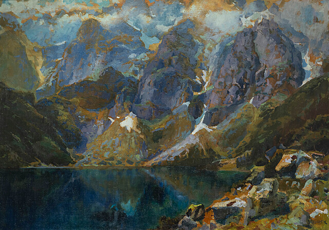 Widok na Morskie Oko