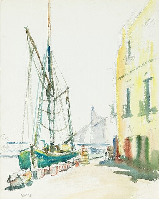 Port w Lizbonie, 1940 r.
