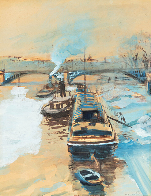 Pont des Arts w Paryżu