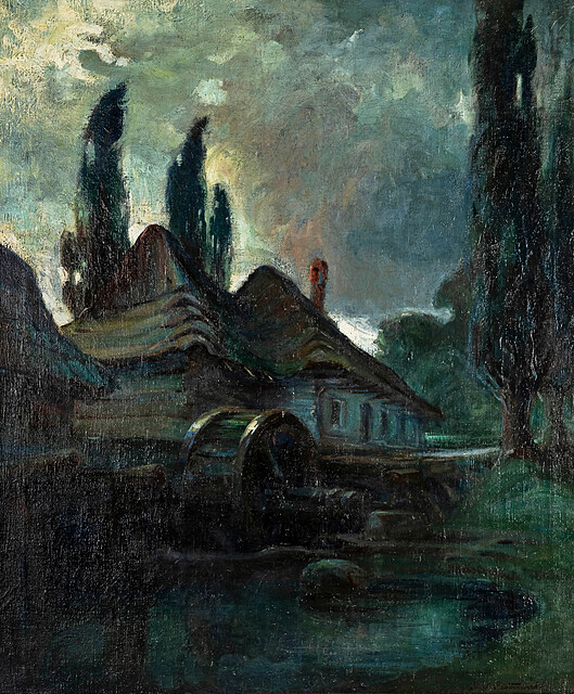 Stary młyn, ok. 1906 r.