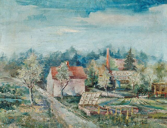 PEJZAŻ Z INSPEKTAMI, 1942