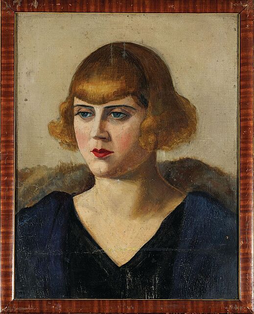 PORTRET DAMY, ok. 1930