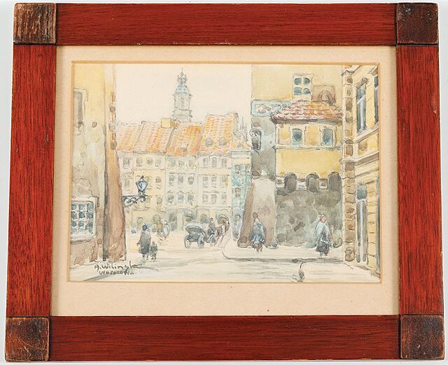 RYNEK STAREGO MIASTA W WARSZAWIE OD NOWOMIEJSKIEJ, OK. 1930