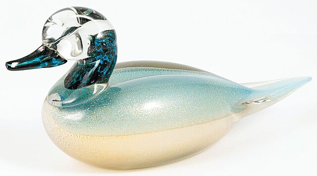 KACZKA, Włochy, Murano, August Warnecke