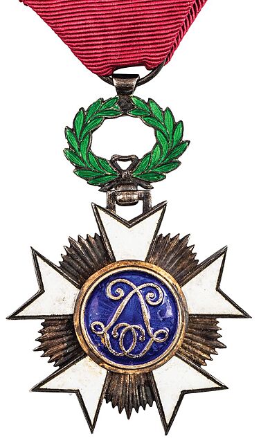 ORDER KORONY, KAWALERSKI wz. 1897, Belgia