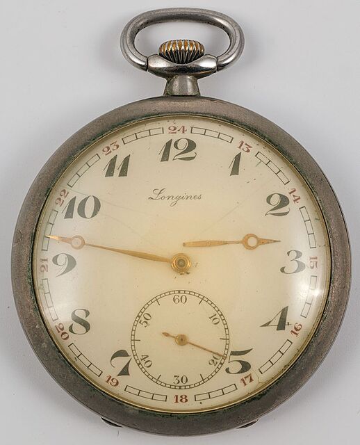ZEGAREK KIESZONKOWY, Szwajcaria, Longines, pocz. XX w.
