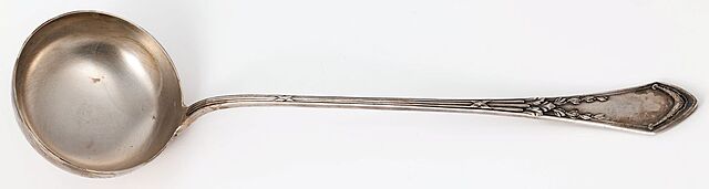 ŁYŻKA WAZOWA, Polska, Warszawa, Bracia Hempel, 1921-31