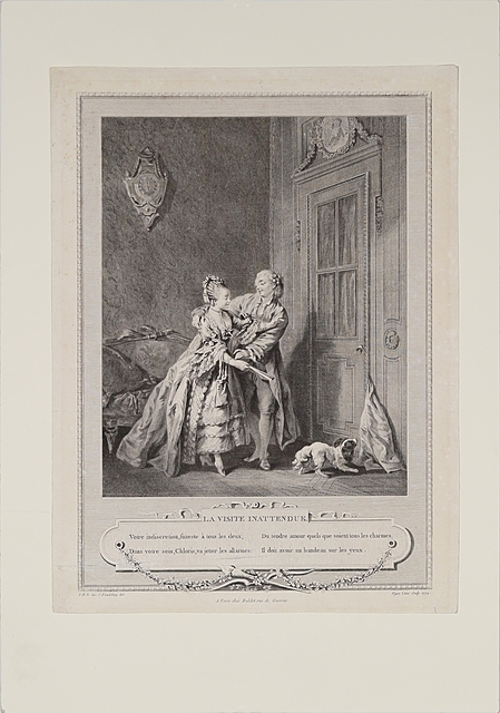 Niezapowiedziana wizyta, (tyt.oryg.: „La Visite Innatendue”), 1774
