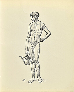 Fragment z tryptyku "Vita Somnium Bervis", 1930