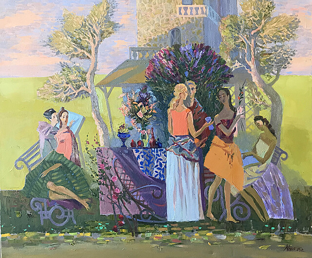 In green spaces, 2024