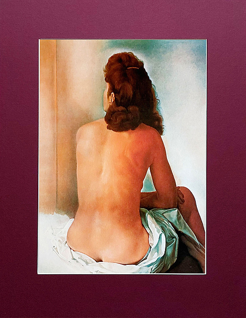Gala Nude From the Back