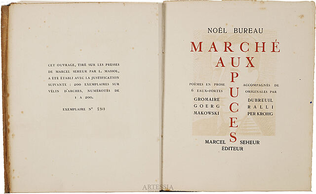 Marche aux puces, 1930