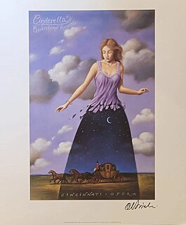 Proj. 'Cinderella, Gioacchino Rossini’, sygnowany