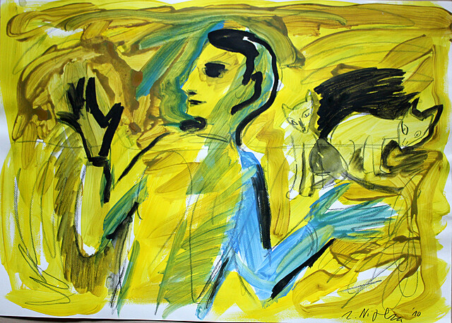 Chłopiec i koty, 2010
