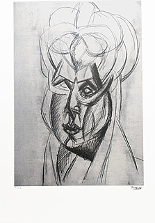 Study for head of a woman Fernande