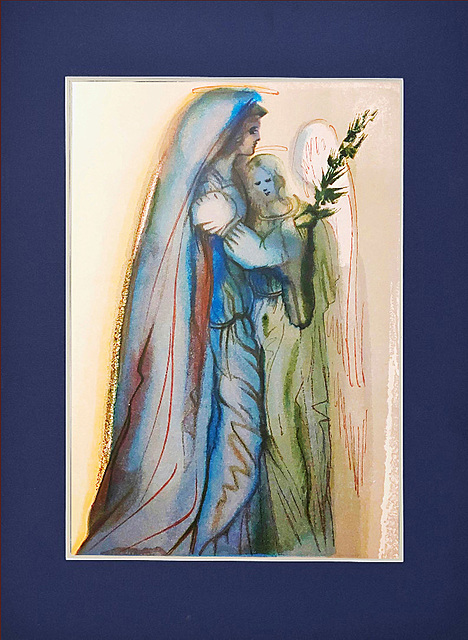 Preparation for the final prayer (Divine Comedy, Paradise, Song 32)