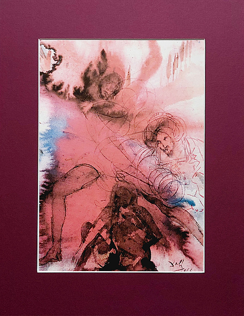 Trois figures (Trzy postacie do projektu ilustracji do książki „Księga tysiąca i jednej nocy'')