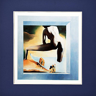 Dali Lifting the Skin of the Mediterranean Sea to Show Gala the Birth of Venus