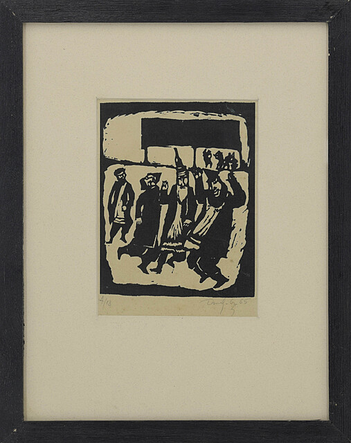 Taniec - z cyklu: Judaica, 1965