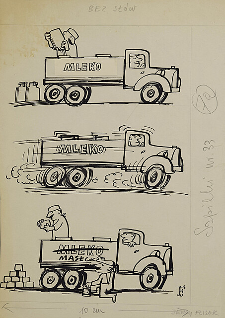 Mleko, mleko, masło, lata 60. XX w.