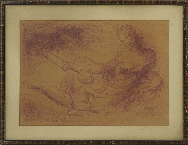 Matka z dzieckiem, 1945