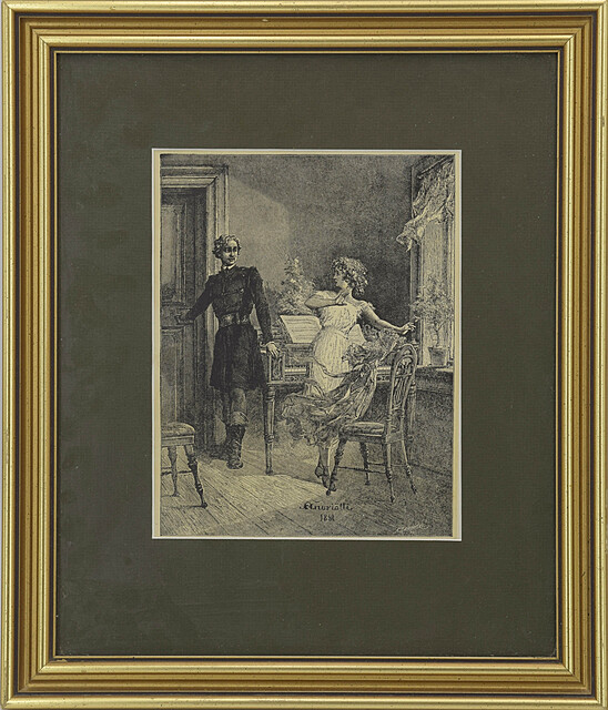 Para ilustracji do edycji „Pan Tadeusz” 