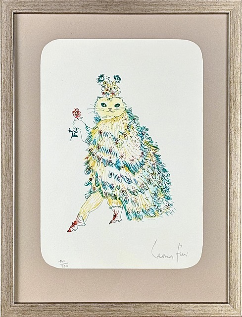 Z cyklu graficznego zatytułowanego „Les Chats” (Koty) 1978
