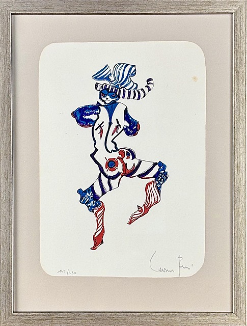 Z cyklu graficznego zatytułowanego „Les Chats” (Koty) 1978
