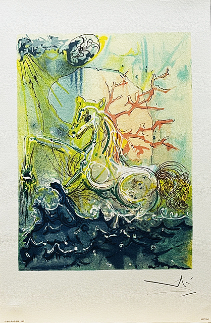 Neptune Z cyklu: Les Chevaux de Dali (Dalinian Horses), 1983