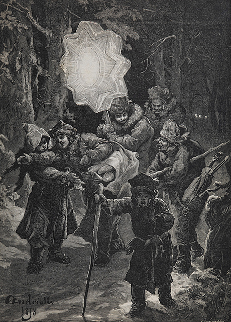 Kolędnicy, 1878 