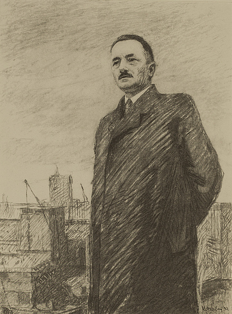 Bolesław Bierut na budowie MDM, 1952 