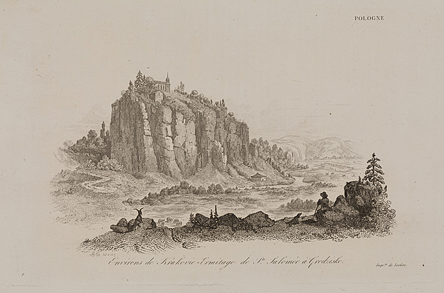 Pustelnia Św. Salomei w Grodzisku (Dolina Prądnika), „La Pologne historique, littéraire, monumentale et pittoresque …”, Paris 1835-1842