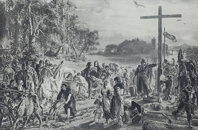 Zaprowadzenie chrześcijaństwa w Polsce, 1889 