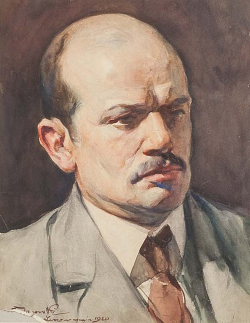 Portret mecenasa dr. Tadeusza Bednarskiego, 1920