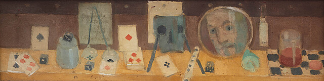 Martwa natura z kartami, 2012 r.