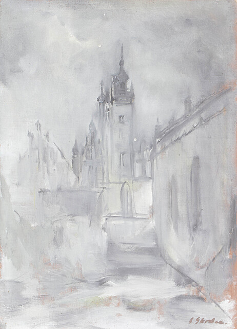 Widok z wieżą