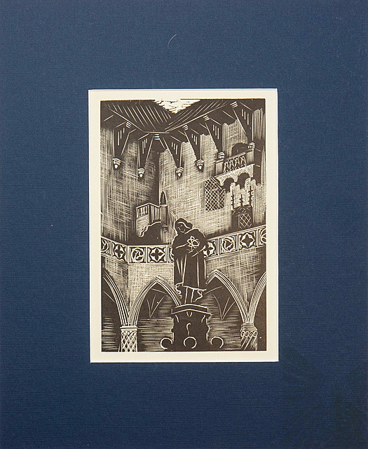 drzeworyt z cyklu Piękny Kraków