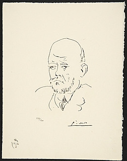 Portret Vollarda III z cyklu Suita Vollarda, 1973