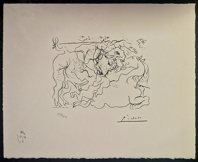 Ranny torreador z cyklu Suita Vollarda, 1973