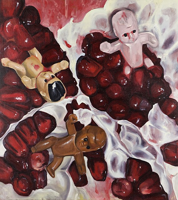 Babies in Fruit III, 2025