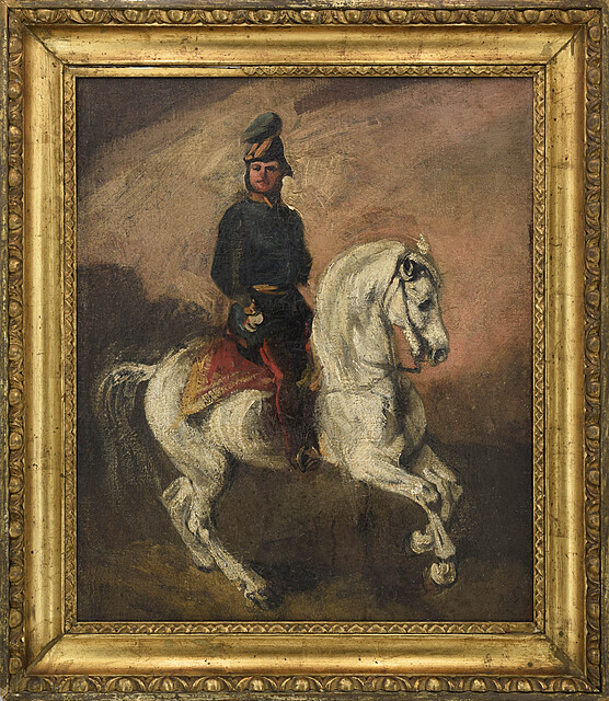 Generał Legeditsch na koniu, 1848-1850