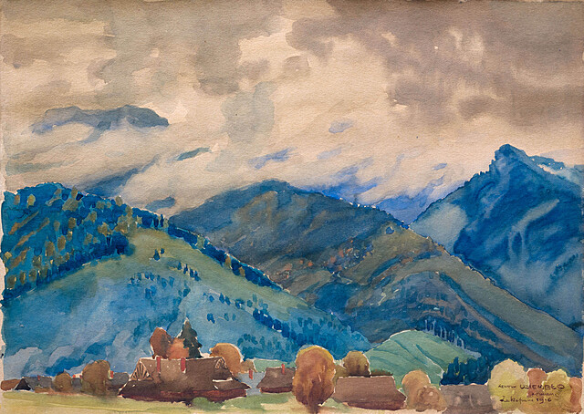 Zakopane / Jesień w Tatrach, 1916