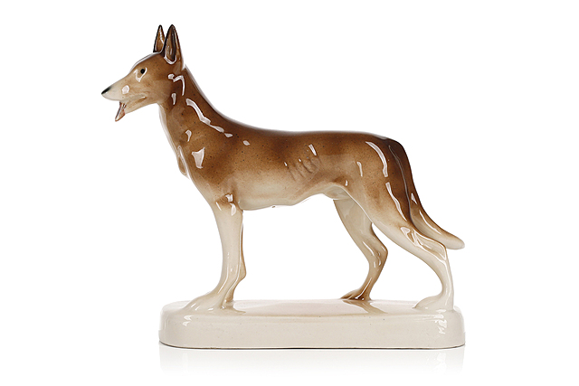 Figurka "Pies", Zakłady Porcelany i Porcelitu "Chodzież"