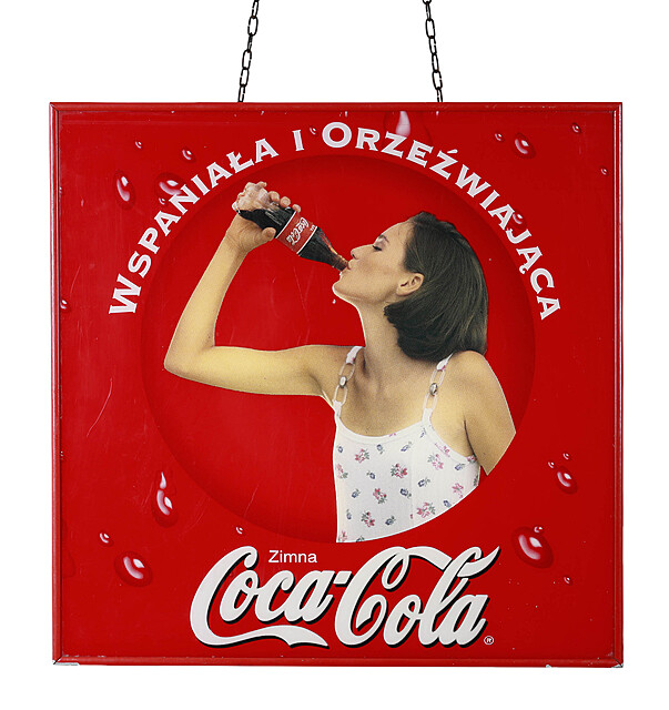 Kaseton reklamowy - Coca-Cola