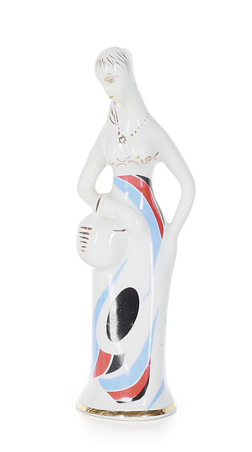 Figurka "Dama z koszem" / "Grzybiarka"